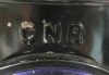 Vintage Piper Montreal C.N.R Caboose Lantern with Blue Lenses - 6