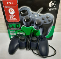 Vintage Logitech Dual Action Game Pad Untested