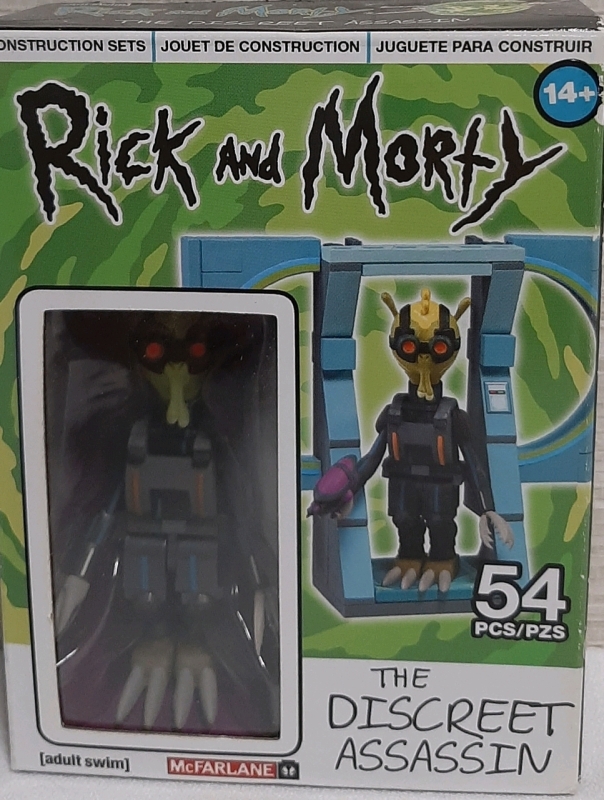 New Rick & Morty "The Discreet Assassin" 54 Pieces 14+