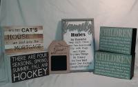 New Decorative Signs For Just About Anyone.