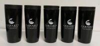 New 5 Branded Travel Mugs 16oz