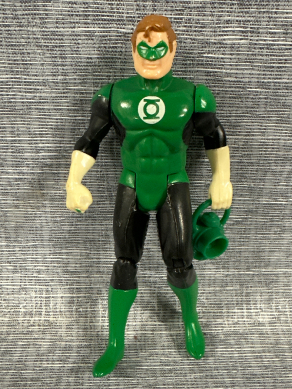 Vintage 1984 Kenner Green Lantern Complete With Lantern Dc Comics Super Powers Figure Approximately 4.5”