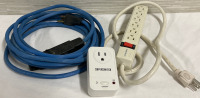 Power Bar 3 Pronge Extension Cord & a Intertek SuperSwitch