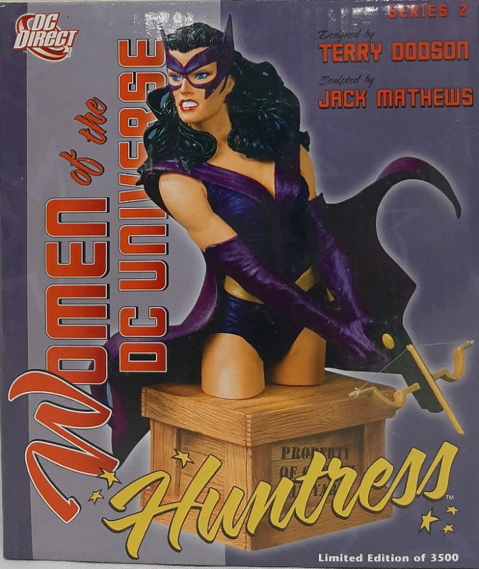 As New "The Huntress" from Women of the DC Universe Series 2 Limited Edition & Autographed