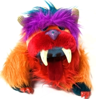 Vintage 1986 My Monster Pet "Gwonk" Plush Toy Puppet | 8.5" Tall (No Cuffs)