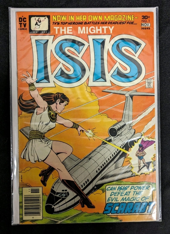 Vintage DC Isis Issue No. 1 l Comic Book. From the Silver Age of Comics - 1976