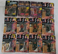 Vintage Star Trek Action Figures , New Old Stock , Sealed