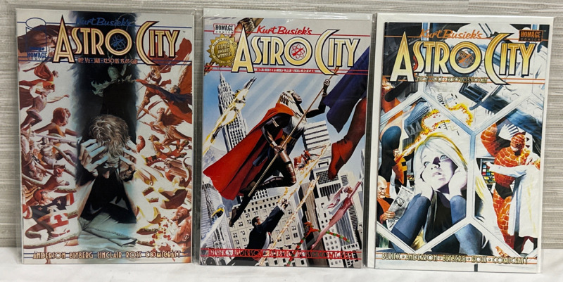 3 Astro City Vol. 2 # 1/2, 1 & 2 Image Comics Vintage Excellent Condition Kurt Busiek