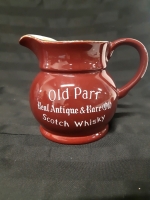 Vintage Old Parr Real Antique & Rare Old Scotch Whisky Water Jug With crazing inside 5" Tall