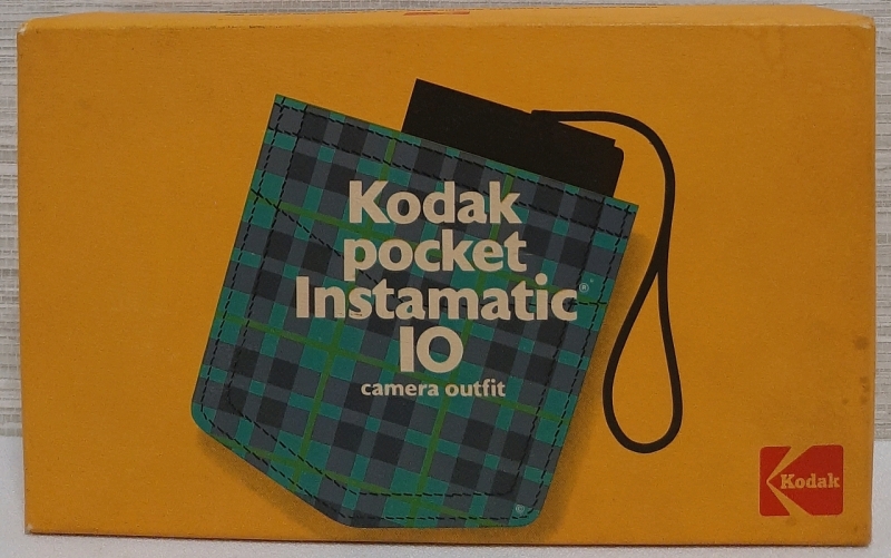 Vintage Kodak Pocket Instamatic 10 Has Flash Attachment & Flash Cube, In Original Box