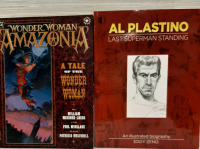 As New DC Wonder Woman Amazonia-A Tale of the Wonder Woman- First Edition, Al Plastino-Last Superman Standing First Printing Graphic Novels