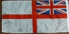 WW2 RCN Royal Canadian Navy White Ensign Flag Pre Owned 35"x17.5" - 2