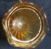 Orange Carnival Glass Bowl And Cornucopia Horn Great Pre Owned Condition - 6