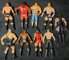 WWE Raw Ring And 9 Wrestlers Good Pre Owned Condition Ring 13.5x7.5" - 6