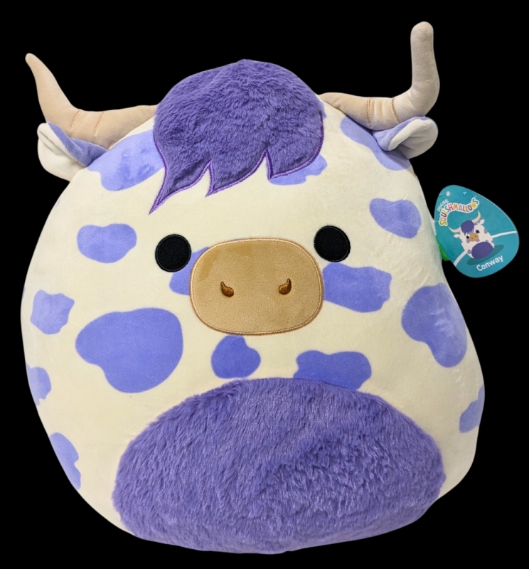 New SQUISHMALLOW S16 Conway the Cow | 16" Tall