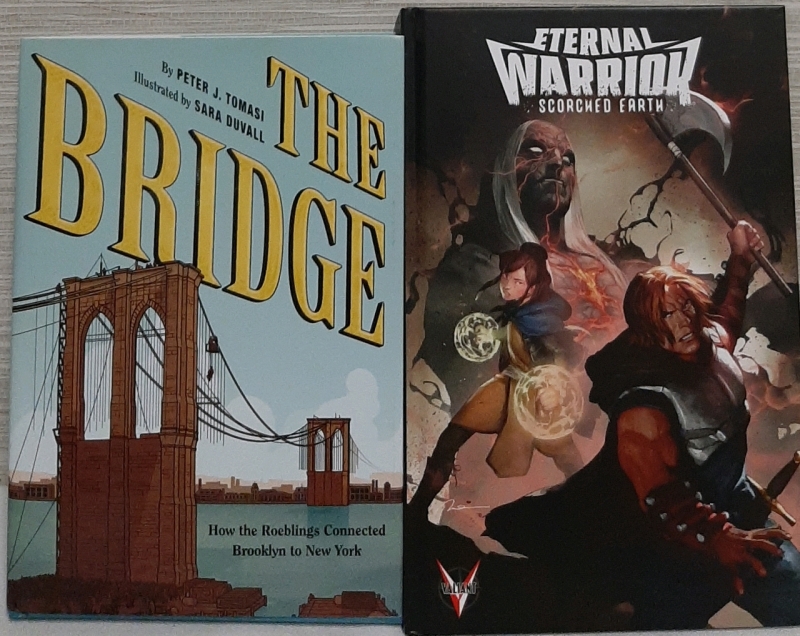 As New Abrams Comic Arts-The Bridge & Valiant Comics-Eternal Warrior Scorched Earth-First Printing