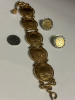 Austria Queen Maria Coin Panel Bracelet Coin Earrings - 6