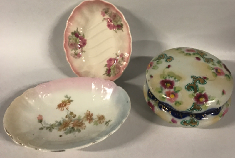 3 Vintage Dishes Lot