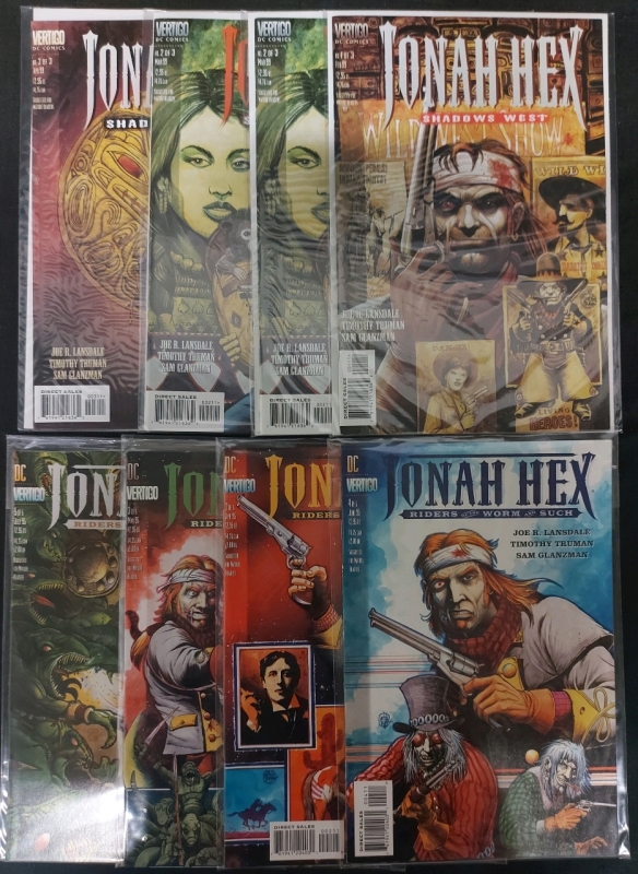 8 DC Vertigo Jonah Hex Comics In Excellent Condition