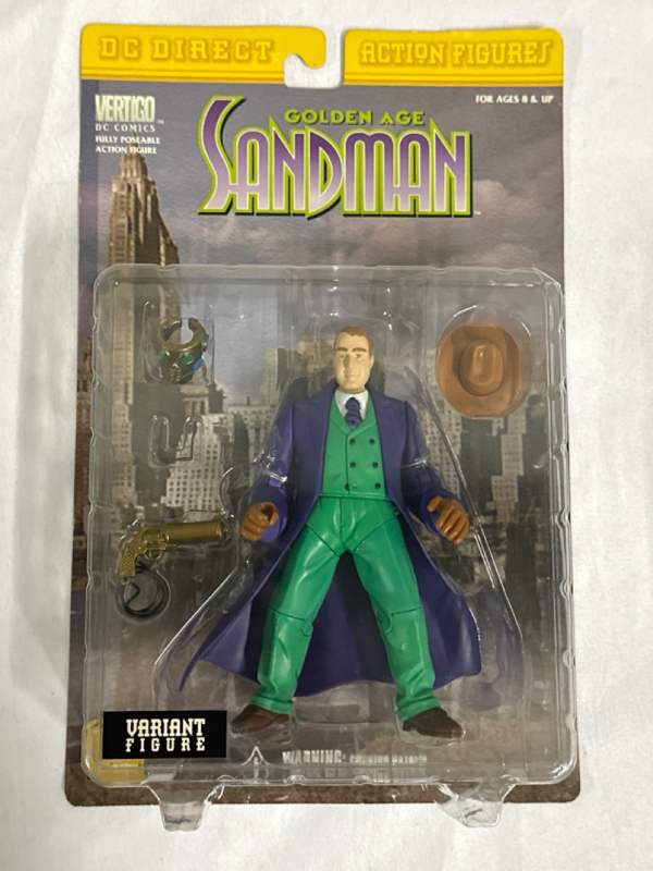 Vintage Never Opend Golden Age Sandman Vertigo DC Direct Justice Society Of America 1999 Variant Figure