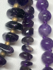 Three Amethyst Stone Necklaces - 4