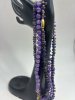 Three Amethyst Stone Necklaces - 5