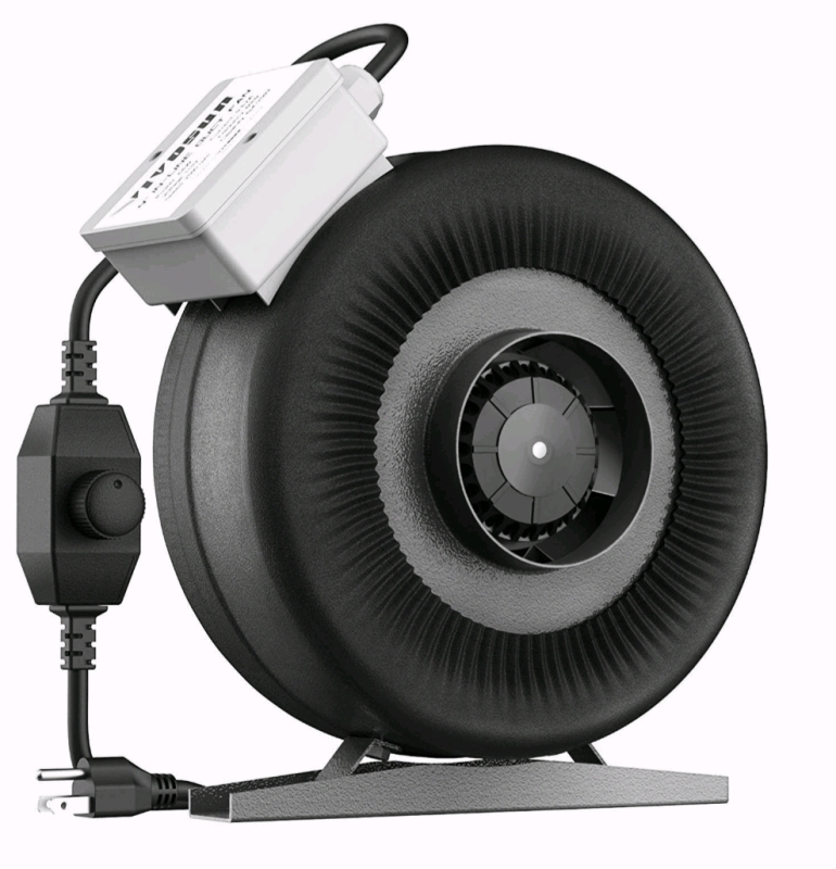 New VIVOSUN 4" Inline Duct Ventilation Fan 203 CFM