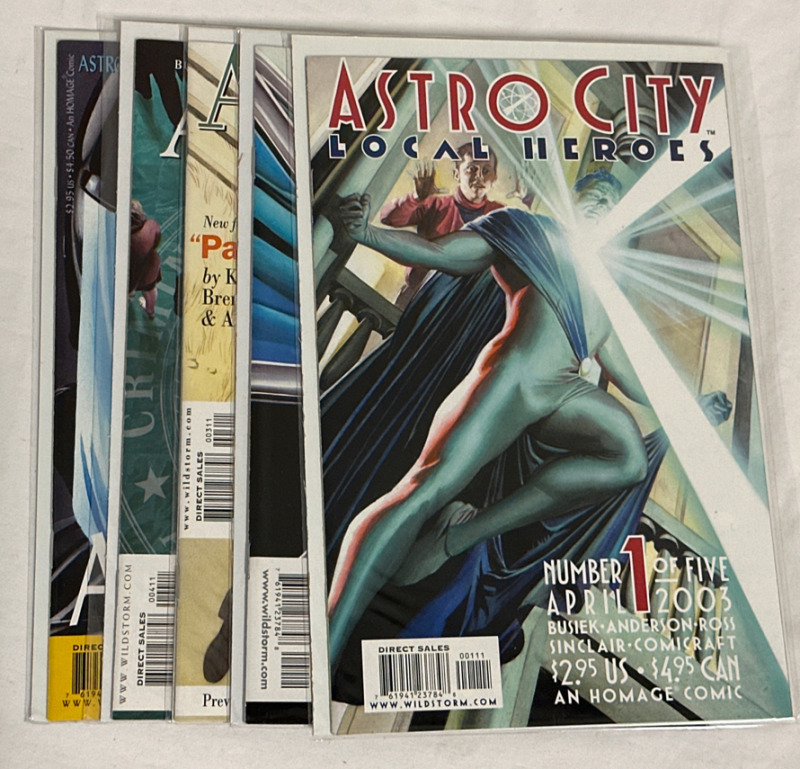 Astro City Local Heroes #1-5 Complete Set Wildstorm Comics Kurt Busiek Excellent Condition