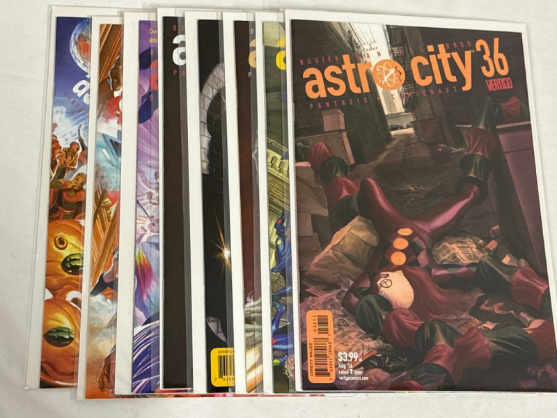 8 Astro City Vol. 3 # 29, 30, 31, 32, 33, 34, 35 & 36 (29-36) Vertigo Comics Excellent Condition Kurt Busiek