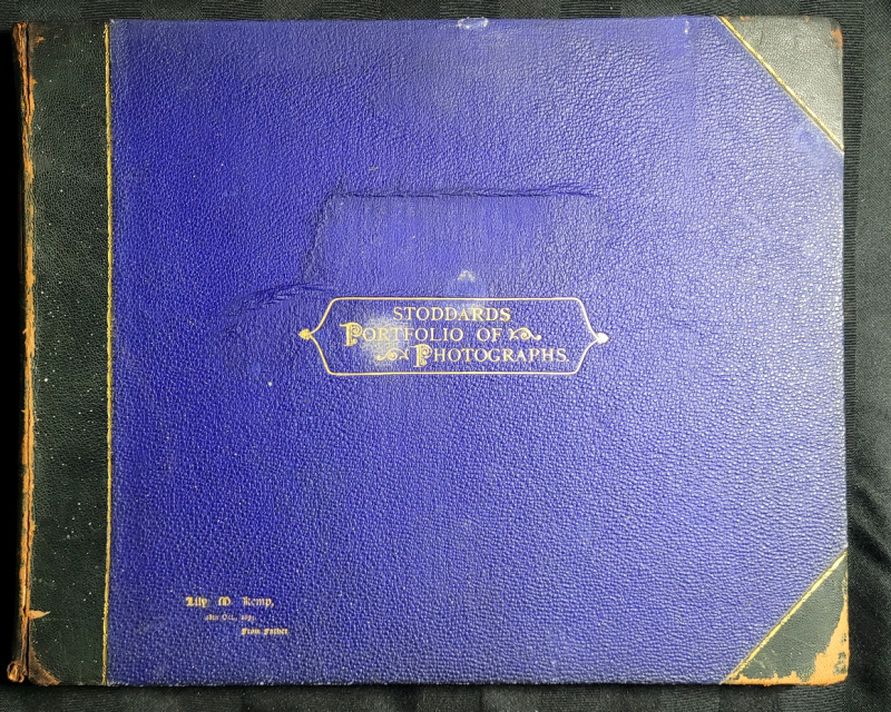 Vintage Stoddards Portfolio of Photographs Hardcover Book
