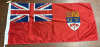 Old Canada Red Ensign Flag 17”x 36”