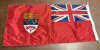 Old Canada Red Ensign Flag 17”x 36” - 2