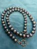 Peacock Pearl Toggle Strand Necklace - 3