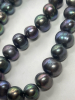 Peacock Pearl Toggle Strand Necklace - 5