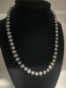 Peacock Pearl Toggle Strand Necklace - 6