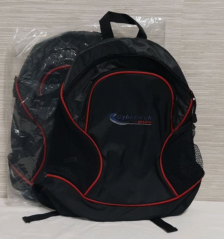 2 Backpacks Labelled Cyber Beach Medical 17 x 12 x 2.5"