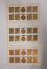 1965 Poland Post ' Olympics '64 Polish Gold Medals ' Stamp Sheets . Unused & Unhinged