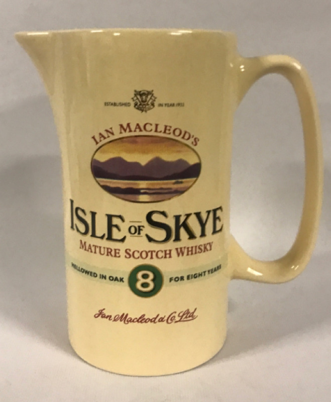 Advertising Isle of Skye Scotch Whisky Jug 6.5”