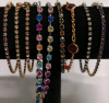 9 Colourful Vintage Bracelets - 3