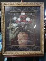 Lovely Floral Framed Print - 25.75" W & 31.5" H