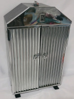 Vintage Rolls Royce Grill Mini Bar Cabinet . Missing the Spirit of Ecstasy Figure