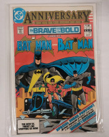 1983 DC Comics The Brave and the Bold Presents... Batman and Batman #200 Anniv. Issue . Bronze Age Comics