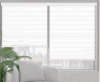 New Kokorona Zebra Blind Roller Shades Cordless Window Blind With Valance Cover 18" x 17" Long - 2