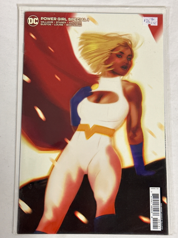 Power Girl Special #1 Variant Cover DC Comics Bag & Boarded