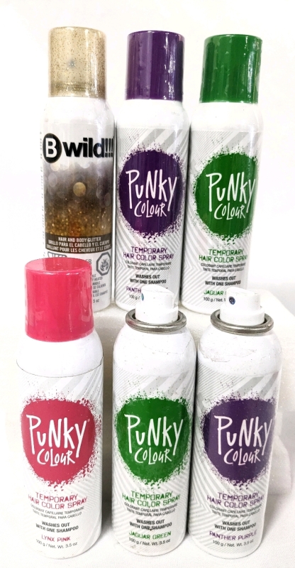 6 New Temporary Hair Colors: Punky Color & B Wild!!!