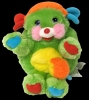 Vintage 1986 | Green Popple Plush Toy | 8" Tall