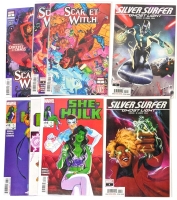 8 Marvel Comics | Scarlet Witch (Issues 1, 6, 7) , She-Hulk (Issues 13-15), Silver Surfer: Ghost Light (Issues 4, 5)