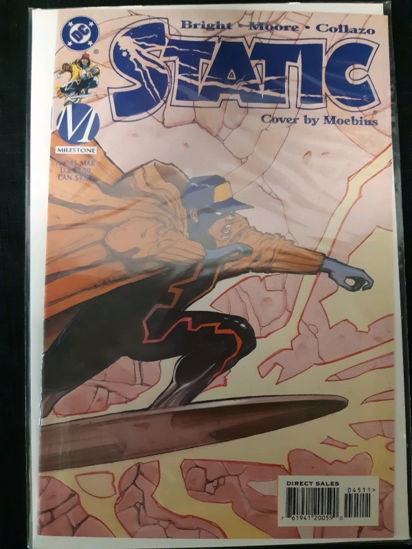 New DC Static Milestone #45 Paperback Comic Bagged and Sealed