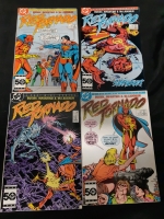 4 Vintage DC Red Tornado Paperback Comics In Good Condition