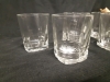 Set of 5 Clear Whisky Glasses, Good Condition ( 4" Tall ) - 2